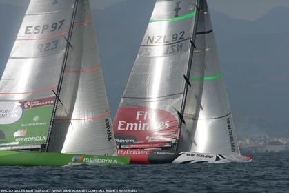 16 05 2007-Valencia (Spain)- 32nd America's Cup - Louis Vuitton Cup - Semi-final - Day 3 - BMW ORACLE racing