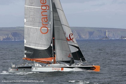 Record Atlantique 2004 - Orange II à Land's End
