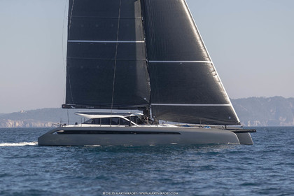16 02 2019, Porquerolles (FRA,83), Gunboat 68 sail testing  3