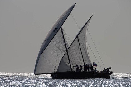 20 11 2010 - Dubai (UAE) - Dubai Louis Vuitton Trophy - Courses de boutres traditionnels pour les équipes engagées