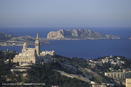 Bouches du Rhône, Marseille, (FRA,13) - Marseille from the sky