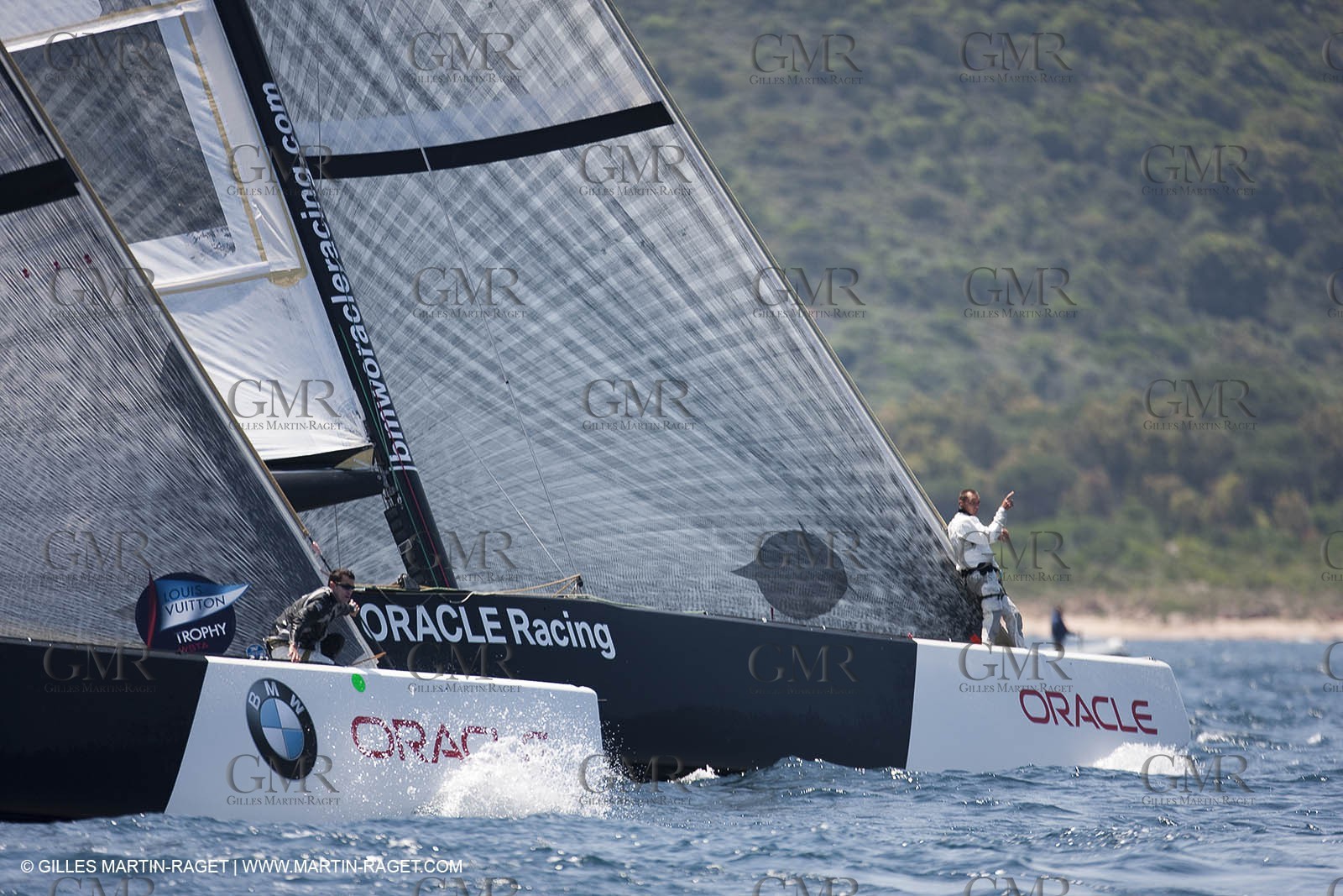 19 05 2010 - La Maddalena (ITA, Sardinia) Louis Vuitton Trophy - BMW ORACLE Racing - Training