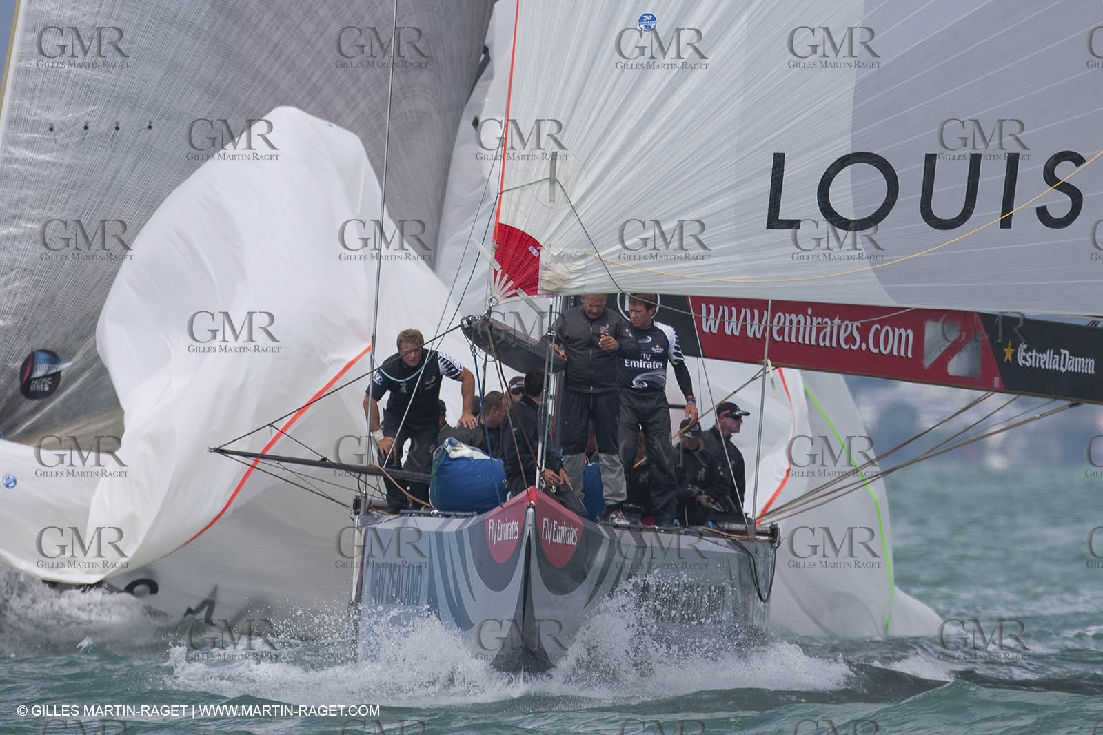 14 02 2009 - Auckland (NZL) -  Louis Vuitton Pacific Series -  Racing Day 14 - Challenger final