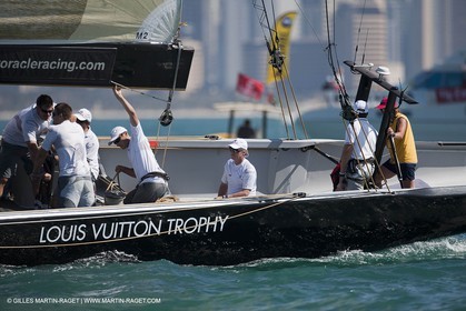 18 11 2010 - Dubai (UAE) - Dubai Louis Vuitton Trophy -  BMW ORACLE Racing Vs Mascalzone Latino