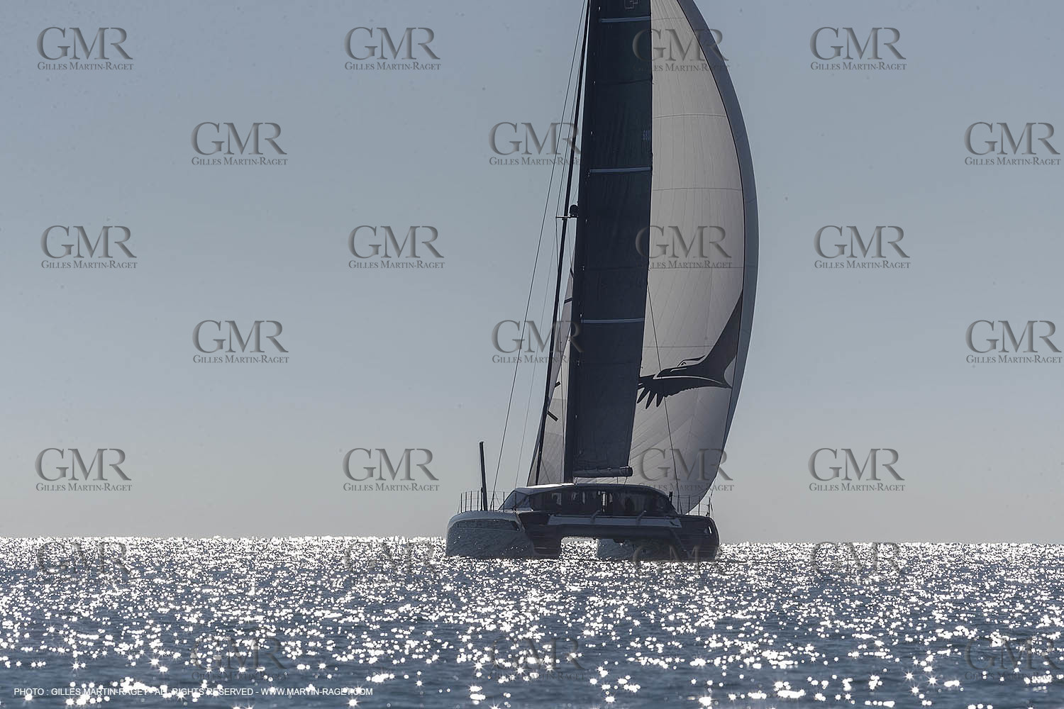 05 02 2019, La Grande Motte (FRA,34), Gunboat 68 sail testing  2