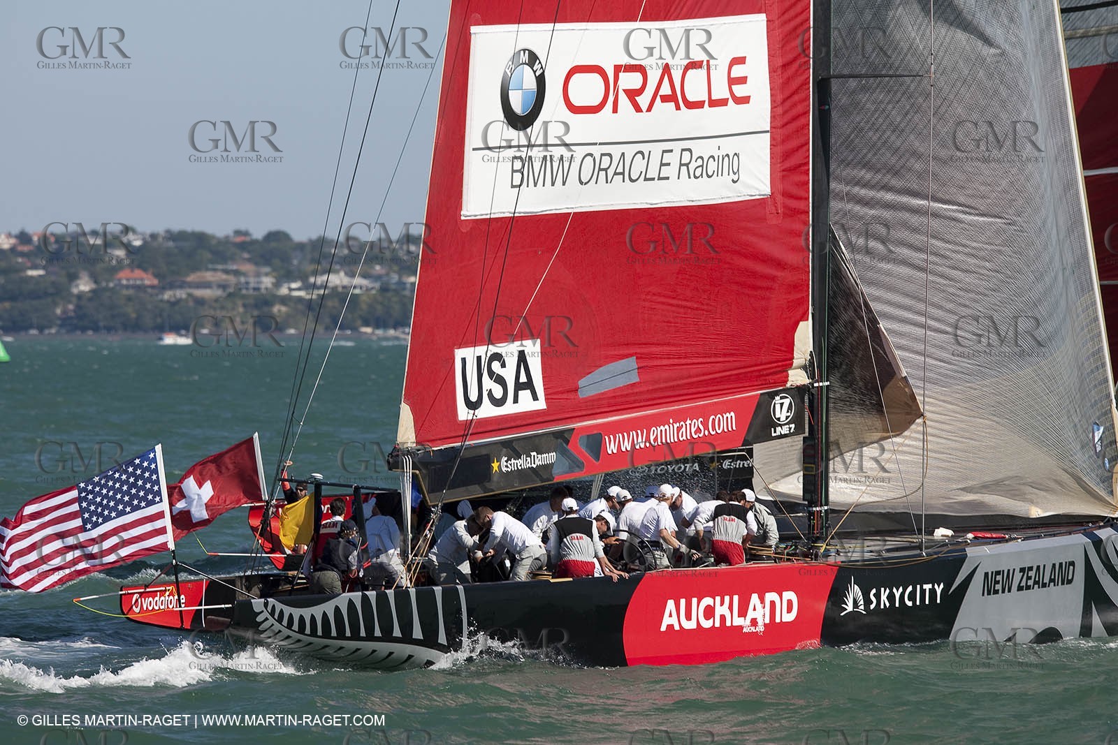 08 02 2009 - Auckland (NZL) -  Louis Vuitton Pacific Series -  Racing Day 8 - Round Robin 2