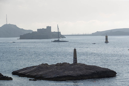 17 05 2022, Marseille (FRA), Arrivée du trimaran Ultim SVR LAZARTIGUE à Marseille