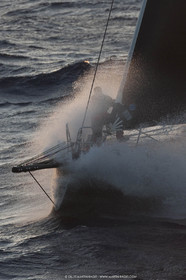 09 10 2017, Calvi (FRA,20), VOR 70 Babsy, Tentative de record autour de la Corse à la voile, skipper Franck Cammas
