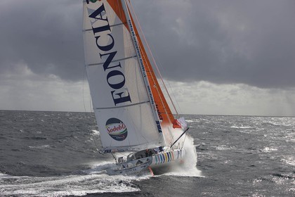 02 10 2008 - Lorient (FRA,56) - Vendée Globe 2008 - Foncia - Michel Desjoyeaux