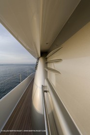11 06 2007 - Valencia (Spain) - Super Yacht Catamaran Bradley, Gilles Vaton design built by H2X in la Ciotat (France)