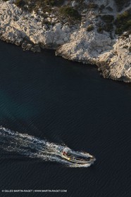 Décember 2009 - Marseille (FRA) - Les Calanques - Morgiou as seen from Sugiton Belvedere