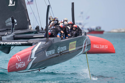17 06 2017 - Bermuda (BDA) - 35th America's Cup 2017 - 35th America's Cup Match Presented by Louis Vuitton, Race day 1