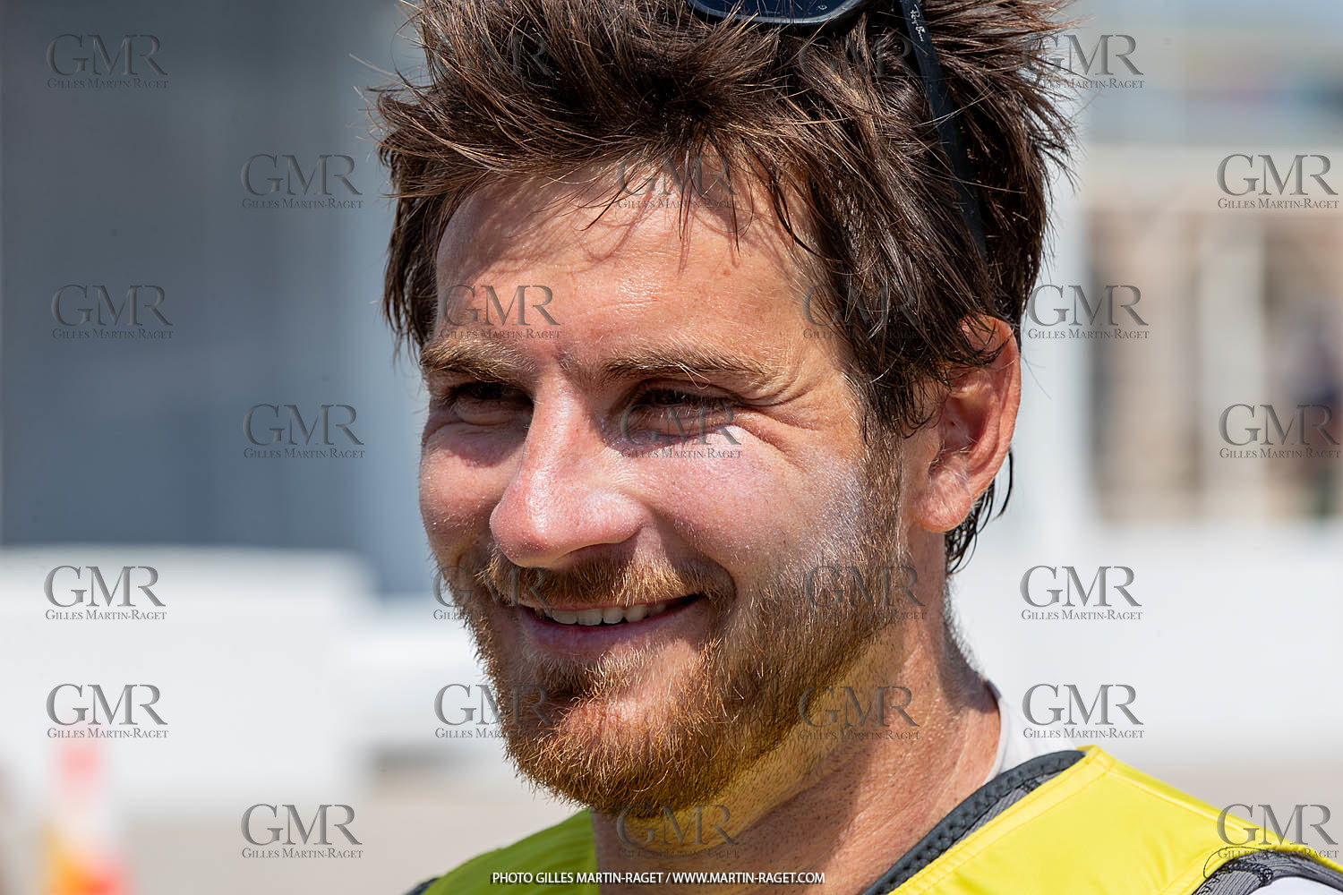 16 07 2023, Marseille, (FRA), Paris 2024 Olympic Games 2024 Sailing Test Event, Day 8, Medal race IQ Foil Men, Thomas Goyard (FRA)