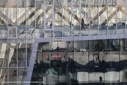 11 01 2013 - Marseille (FRA,13) - Marseille Provence 2013, Capitale européenne de la Culture, Ewplanade du J4, MUCEM et Villa Méditerrannée