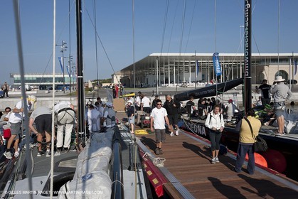 23 05 2010 - La Maddalena (ITA, Sardinia) Louis Vuitton Trophy - BMW ORACLE Racing -Racing Day 2