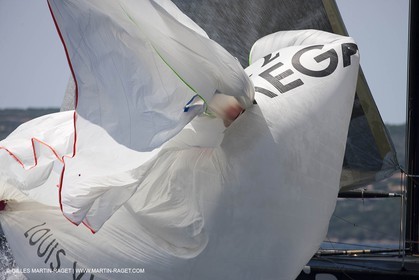 19 05 2010 - La Maddalena (ITA, Sardinia) Louis Vuitton Trophy - BMW ORACLE Racing - Training