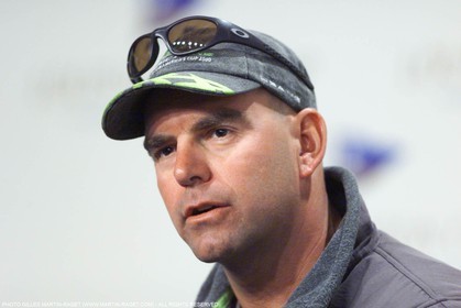 America's Cup - Auckland 2000  - Louis Vuitton Cup - Round Robin 2 - America One - John Kostecki