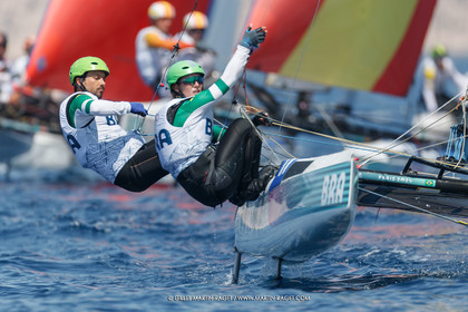 06 08 2024, Marseille (FRA), Paris 2024 Olympic Games, Sailing, Race Day 9