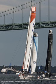 02 07 2012 - Newport (RI) -start of the Krys Ocean Race pre-event sailed between Newport and New York
