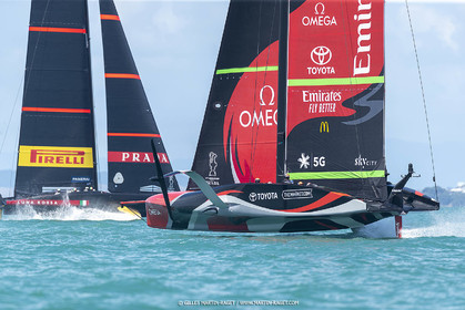 12 01 2021, Auckland (NZL), 36th America's Cup, Practice Racing