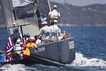 23 05 2010 - La Maddalena (ITA, Sardinia) Louis Vuitton Trophy - BMW ORACLE Racing - Racing Day 2