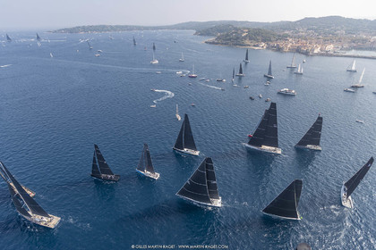 14 10 2022, Saint-Tropez (FRA,83), Voiles de Saint-Tropez 2022,  Maxis Race 3