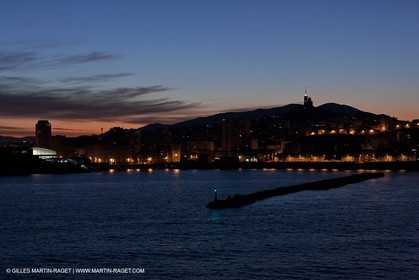 17 02 2012 - Marseille (FRA,13) - Arrivée dans le port de marseille à bord du Piana (Cie La Méridionale)