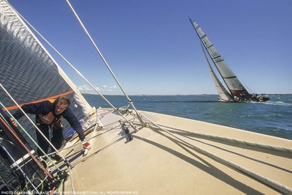Yacht racing, 30th America's Cup 2000, Auckland (NZL), Le Défi, 6ème Sens