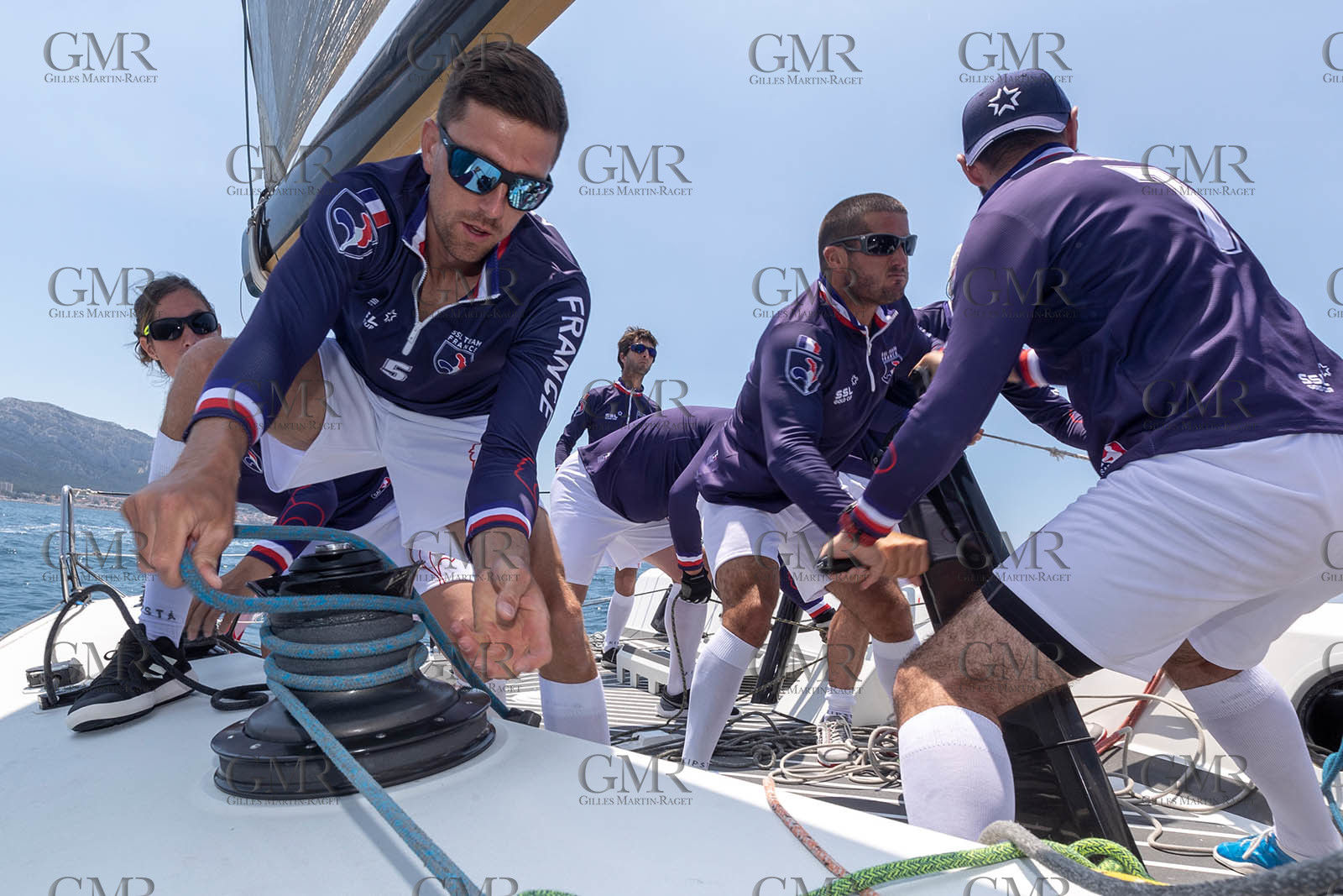07 06 2021, Marseille (FRA,13), SSL Team France, Entraînement à bord de Tonerre de Glenn