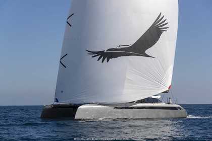 16 02 2019, Porquerolles (FRA,83), Gunboat 68 sail testing  3