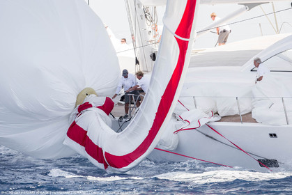 08 06 2016, Porto Cervo (ITA, Sardinia), Loro Piana Super Yachts Regatta, Race Day One, Unfurled