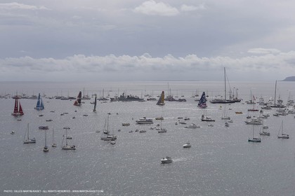 11 10 2014, Alicante (ESP), Volvo Ocean Race 2014-15, Team Alvimedica