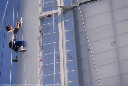 Sailing, Yacht Racing, America's Cup XXVII, San Diego (USA,CA) 1988, Stars & Stripes Vs New Zealand