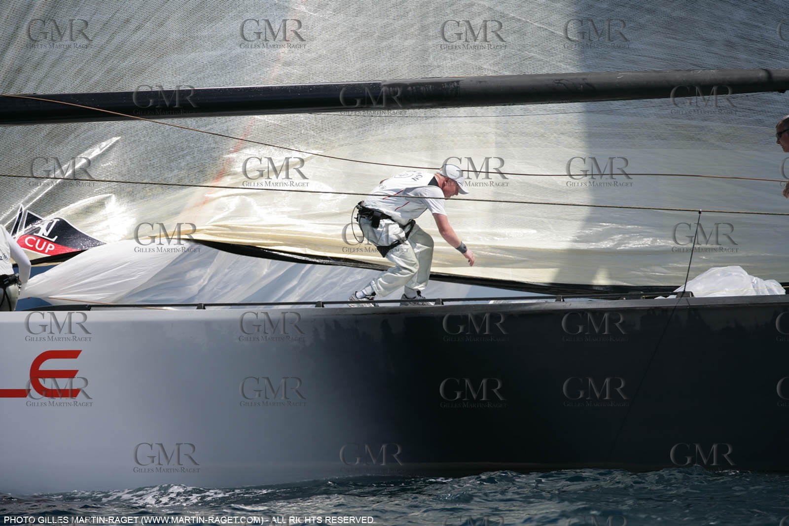 14 05 2007-Valencia (Spain)- 32nd America's Cup - Louis Vuitton Cup - Semi-final - Day 1 - BMW ORACLE racing