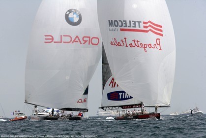 16 05 2007-Valencia (Spain)- 32nd America's Cup - Louis Vuitton Cup - Semi-final - Day 3 - BMW ORACLE racing