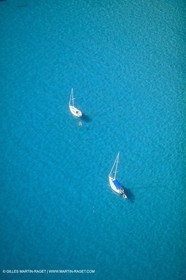Deux Bateaux - Cap Taillat - Presqu'île de Saint Tropez
