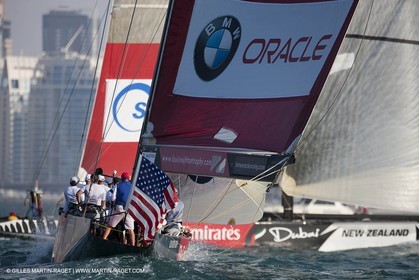 16 11 2010 - Dubai (UAE) - Dubai Louis Vuitton Trophy -  BMW ORACLE Racing Vs Synergy