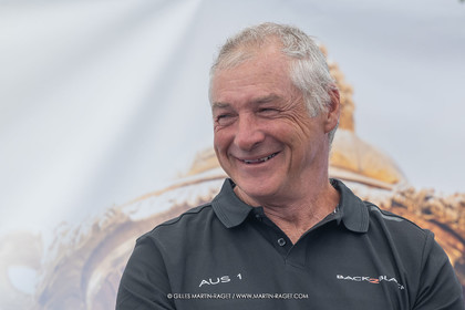 18 07 2025, Cowes (UK, IOW), Admiral's Cup 2025, Gordon Maguire, Back to Black, Cruising YC of Australia, AUS