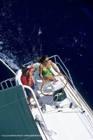Sailing, cruising, people, couples onboard