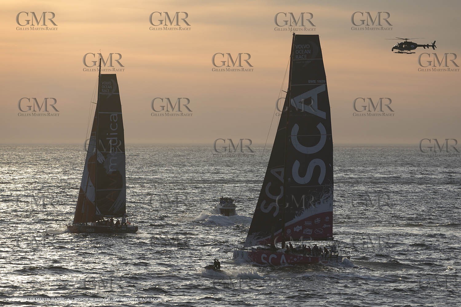 19 11 2014, Cape Town (ZAF), Volvo Ocean Race 2014-15, Team Alvimedica, Start Leg 2