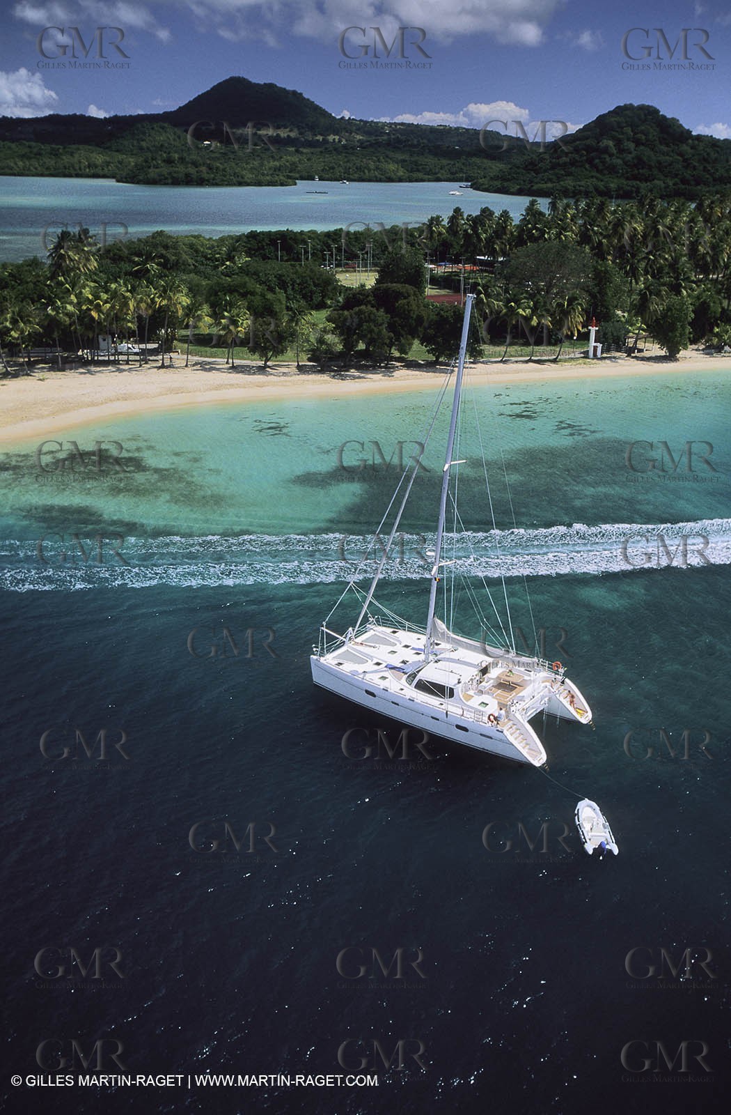 Cruising multihull mooring