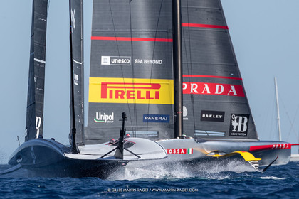16 09 2024, Barcelona (ESP), 37th America's Cup, Louis Vuitton Cup Semi-final, Race Day 2