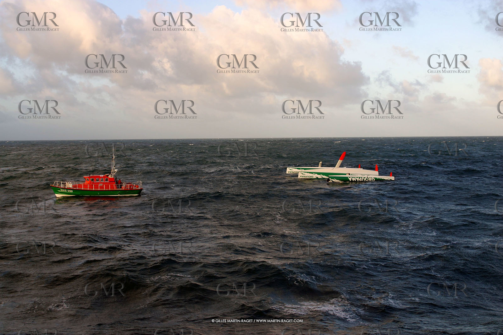 Route du Rhum 2002 - Saint Malo - ORMA 60' Trimarans - Back to dock