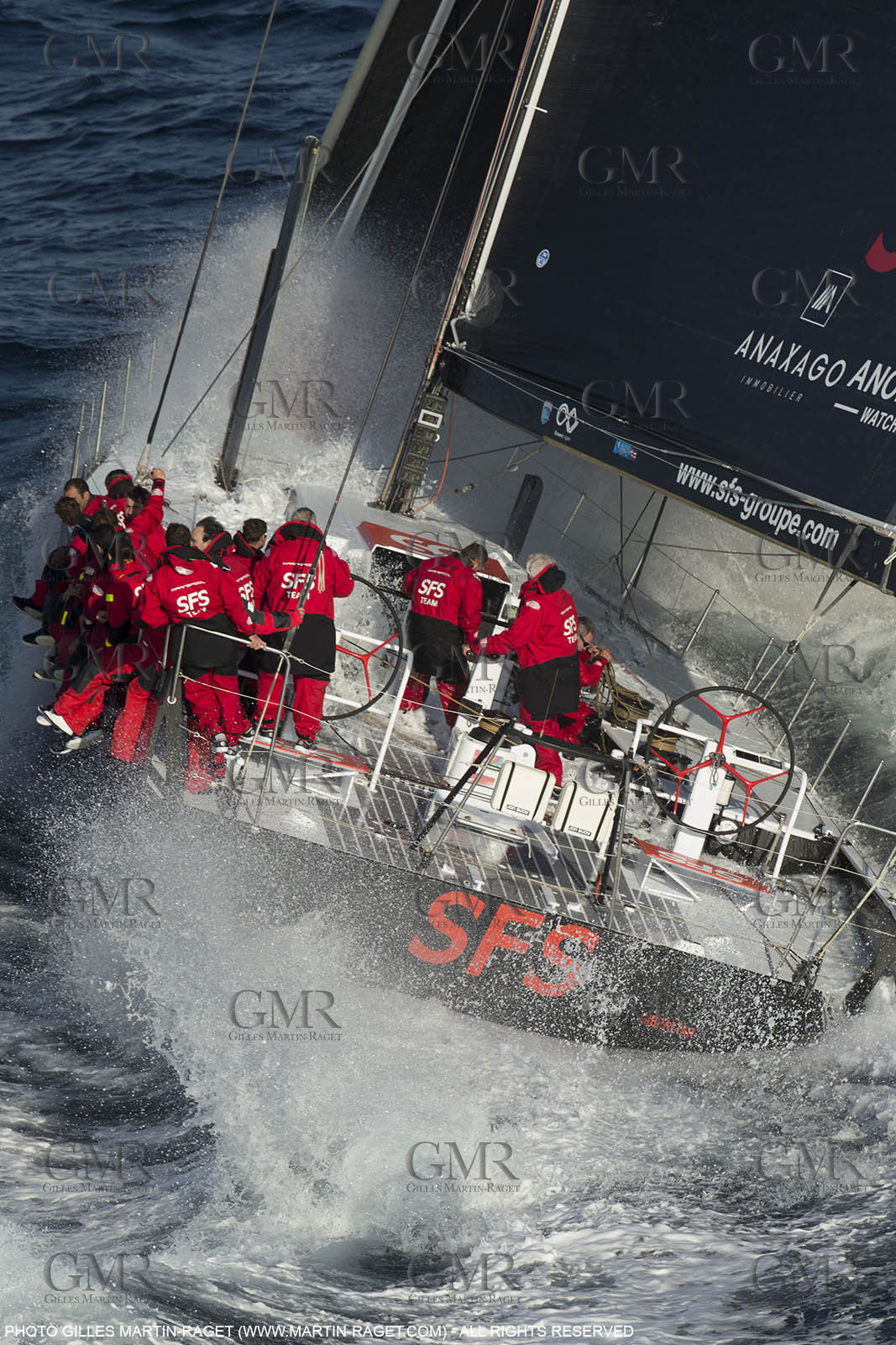 24 mars 2016   Marseille (FRA,13), SFS II (skipper Lionel Péan), last training before Marseille Sailing Week