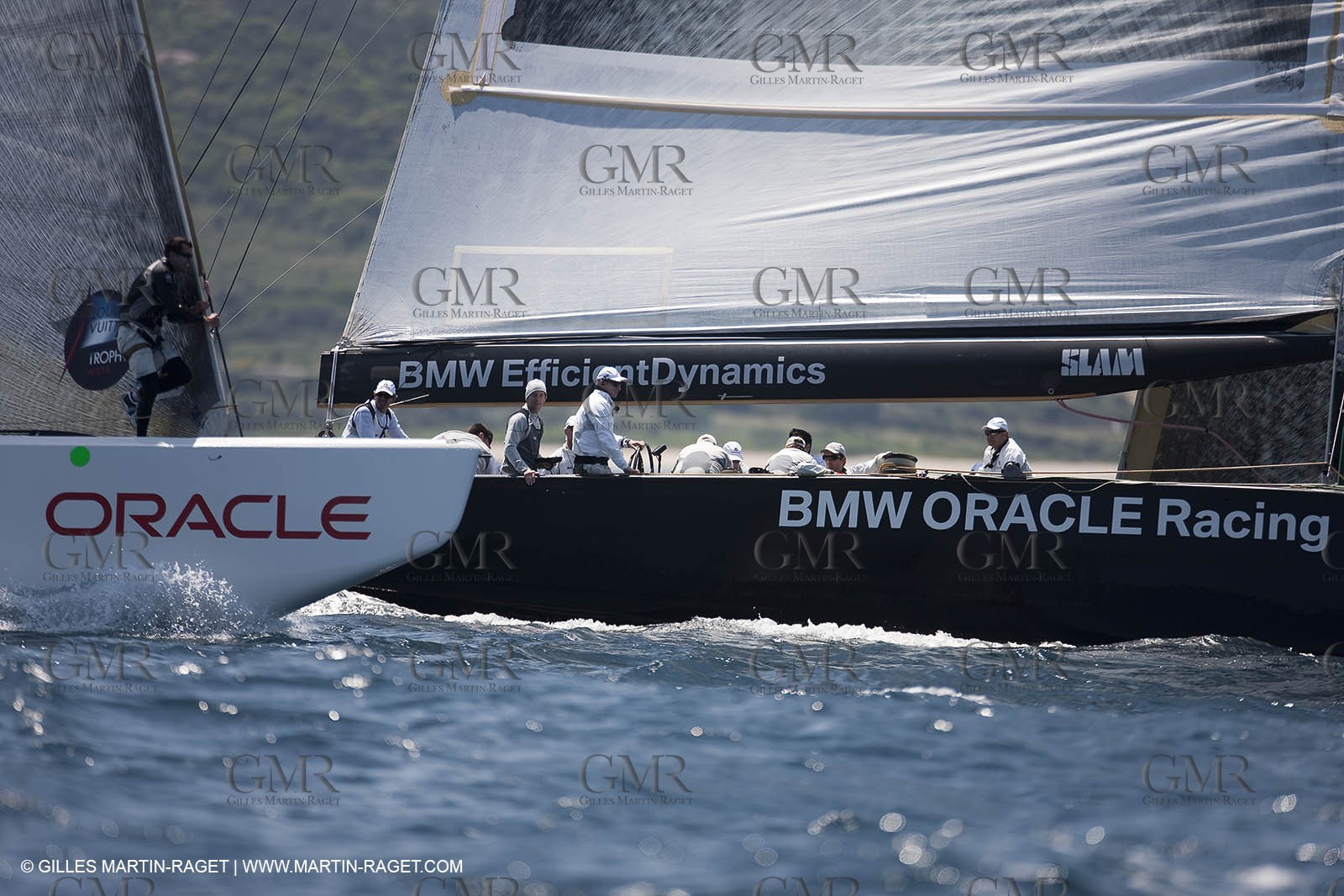 19 05 2010 - La Maddalena (ITA, Sardinia) Louis Vuitton Trophy - BMW ORACLE Racing - Training