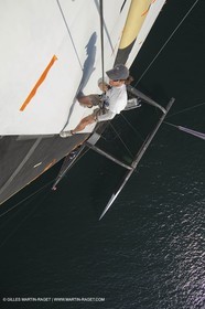 19 11 2009 - San Diego (USA, CA) - 33rd America's Cup - BMW ORACLE Racing - Wing trials, Day 6