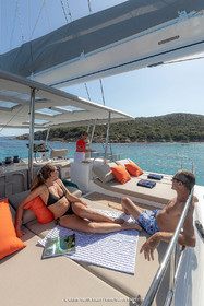 30 08 2018, Porto Vecchio (FRA, South Corsica) Chantier Fountaine-Pajot, Alegria 67