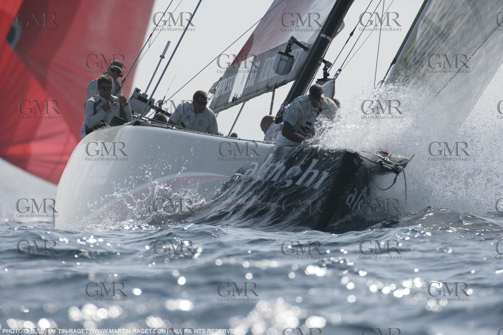 26 06 2007-Valencia (Spain)- 32nd America's Cup - Final Match - Day 3 - Alinghi vs Emirates Team New Zealand