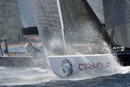 19 05 2010 - La Maddalena (ITA, Sardinia) Louis Vuitton Trophy - BMW ORACLE Racing - Training