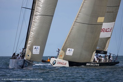 04 08 2010 - Cowes (UK, IOW) - The 1851 Cup -  BMW ORACLE Racing - Day 2.